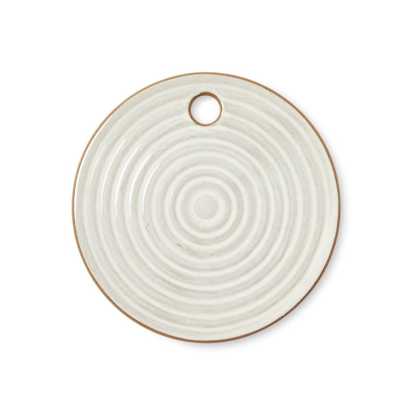 Large Round Ceramic Cheese Board Serving Tray Modern Plate Christmas Gift