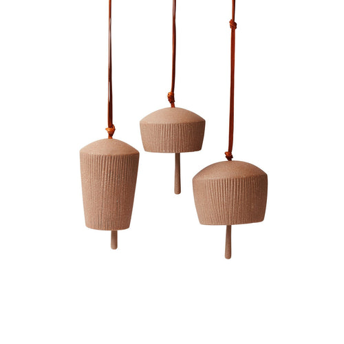 Canyon Clay Bells Set of 3