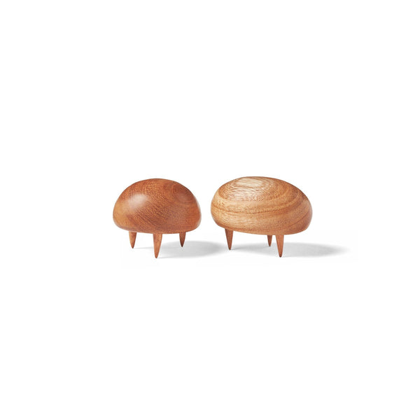 Small Round Cheese Buttons for Platter Set of 2 