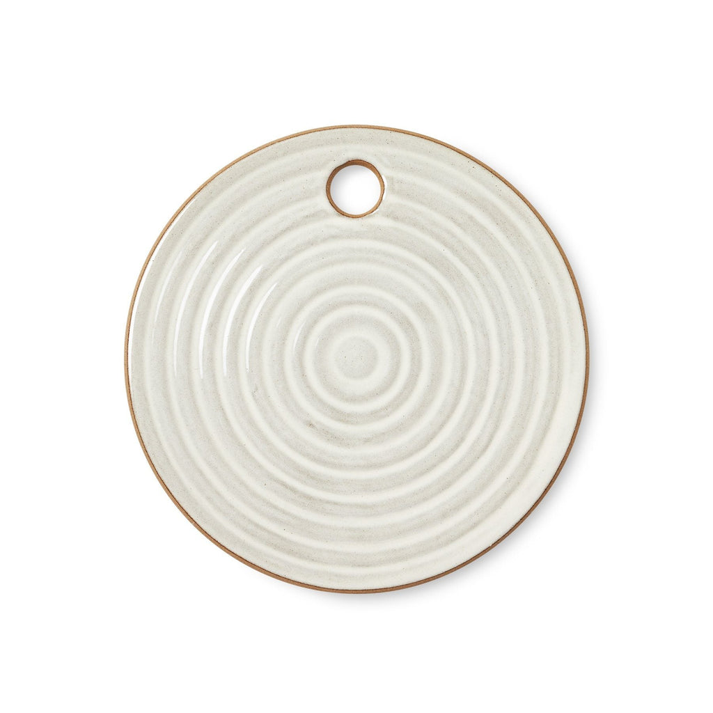 Large Round Ceramic Cheese Board Serving Tray Modern Plate Christmas Gift