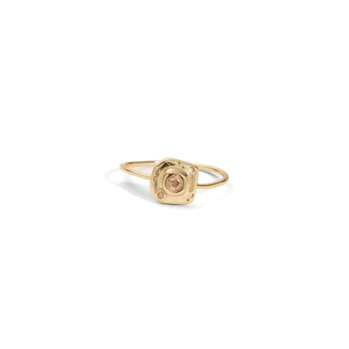 Dauphine Diamond Ring Size 7